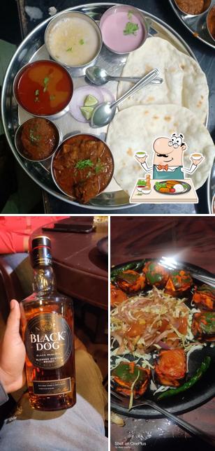 The restaurant's food and beer