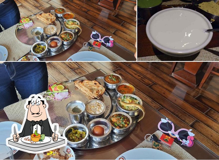 Check out the picture showing food and beverage at Pehli Manzil Restaurant