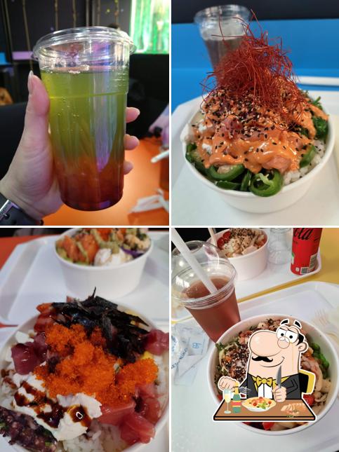 Cibo al Poke Rainbow Caffe