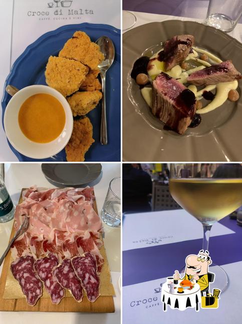 Cibo al Croce di Malta Caffè Cucina Vini