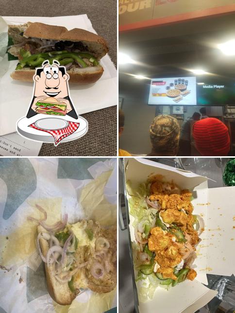 Club sandwich at Subway Chikhali