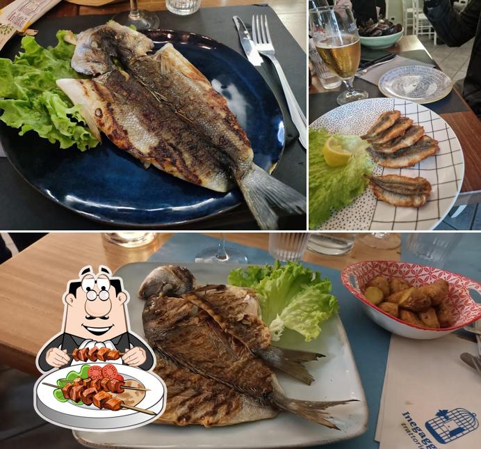 Spigola al Trattoria Inegaggie