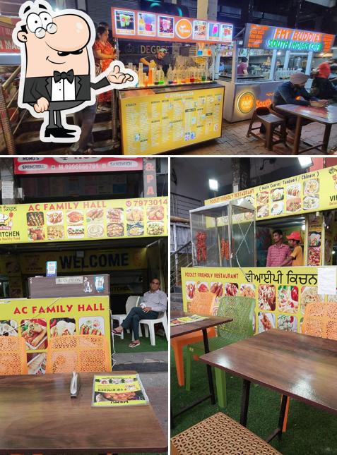 The interior of VIP KITCHEN BY MOHIL BABA