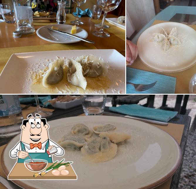 Ravioli al Vecchia Osteria alla Pieve
