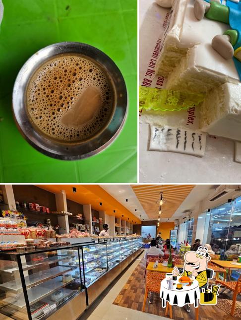 Salem RR Briyani is distinguished by food and interior