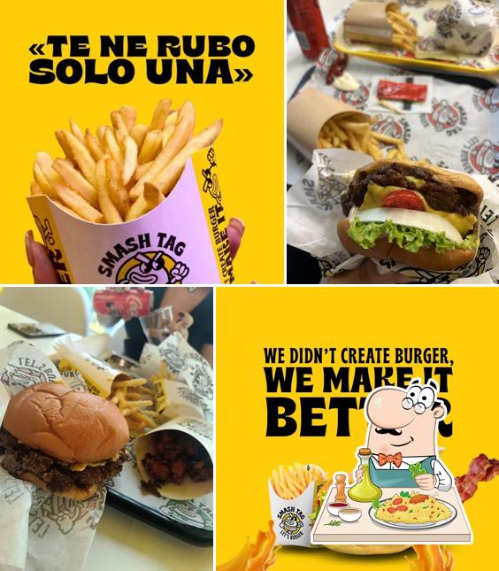 Panino con maiale stirato al Smash Tag