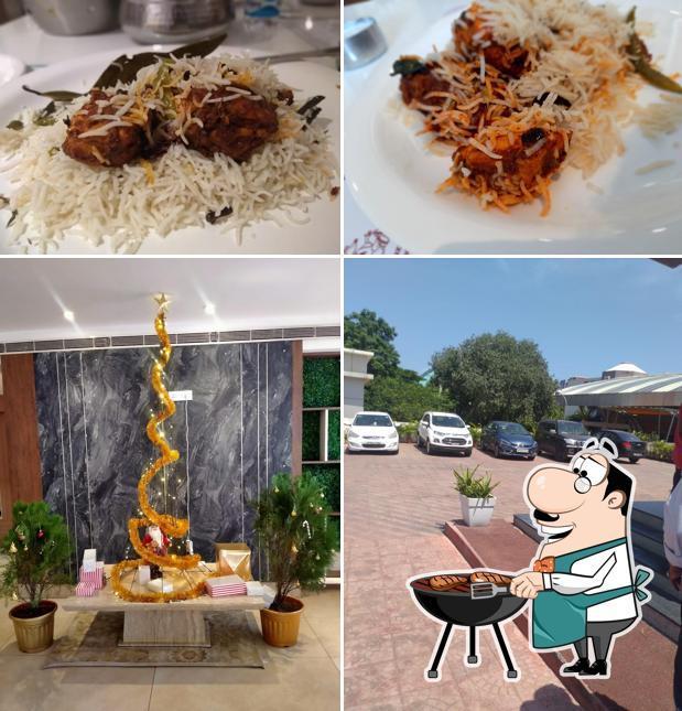 Get meat meals at Srikanya Comfort Restaurant
