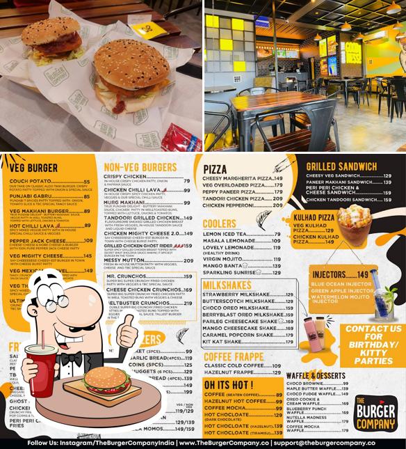 The Burger Company’s burgers will suit different tastes