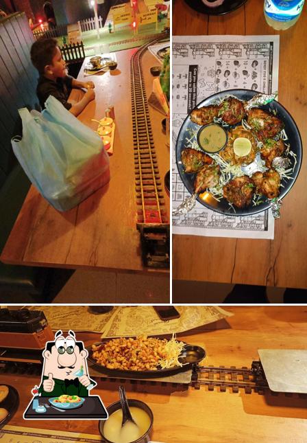 Food at TrainHouse Restaurant