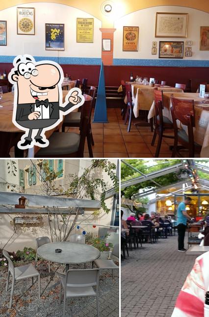 Gli interni di Café, Restaurant du Port