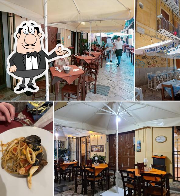 Gli interni di Trattoria Da Peppe e Franco