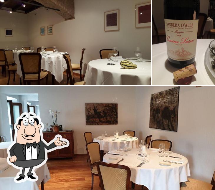 Tra le diverse cose da Vecchia Osteria Seseglio si possono trovare la interni e alcol