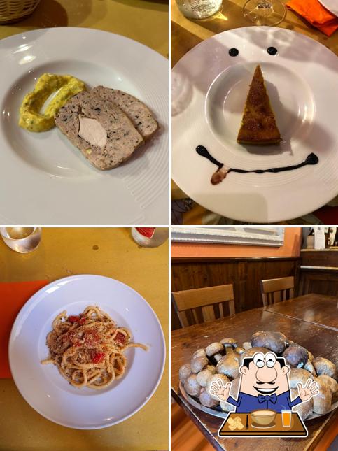 Cibo al Osteria Babazuf Siena