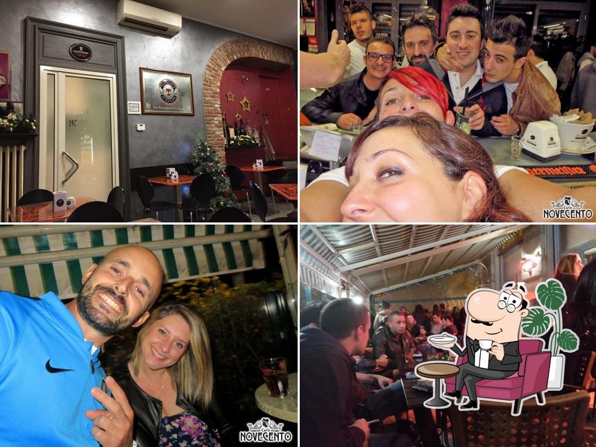 Gli interni di Cafè Novecento