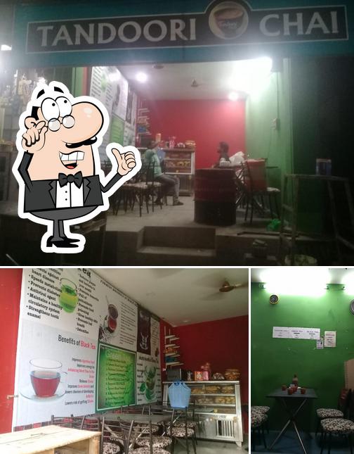 The interior of Tandoori chai