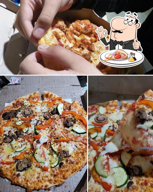 Pick different kinds of pizza