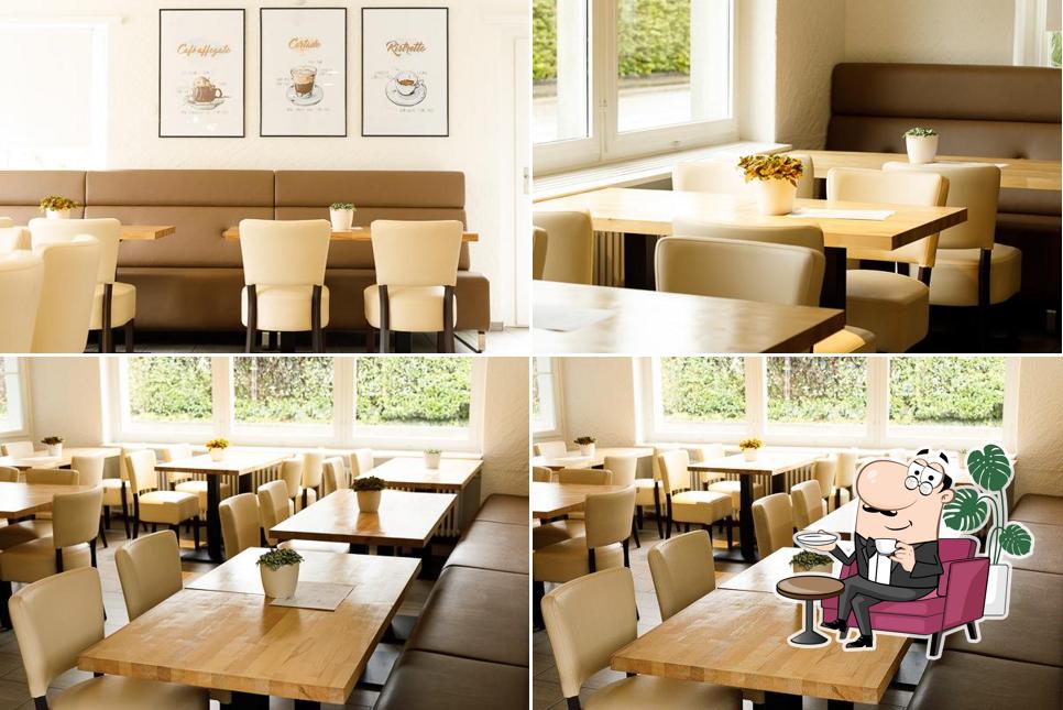 Gli interni di Eiszeit Gelato e Caffè