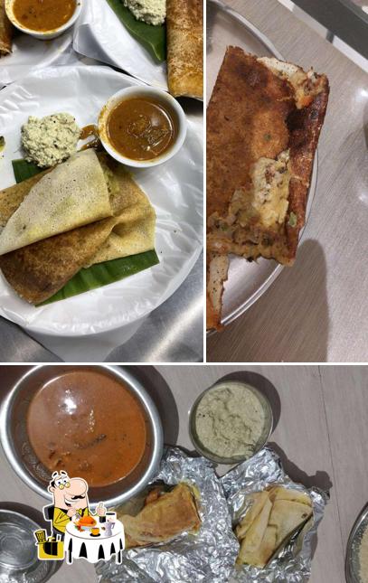 Meals at Mani's cafe