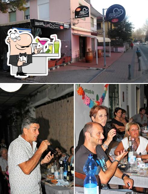 La foto di bancone da bar e esterno da Share The Love