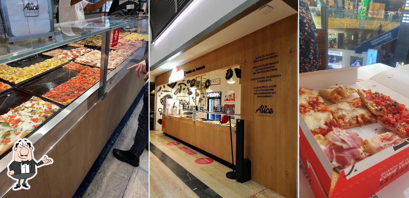 Gli interni di Alice Pizza Porte di Torino