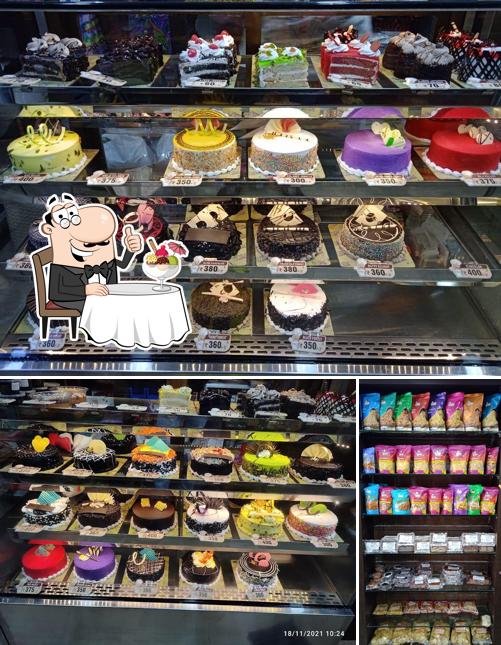 Order one of the sweet dishes