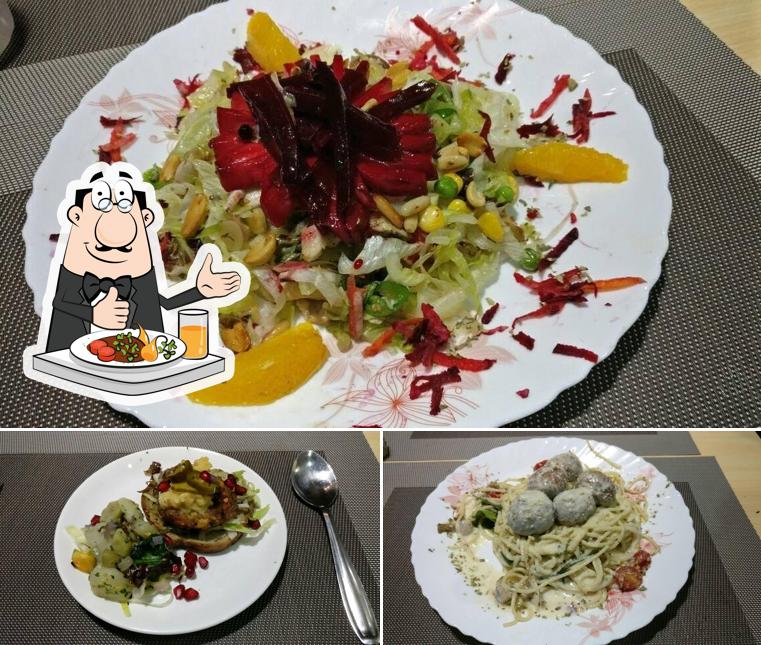 Food at East Side Cafe