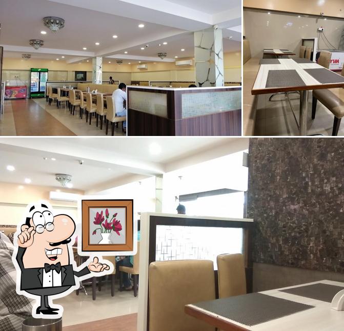The interior of Hotel Ananda Bhavan Pure Veg Chengalpattu