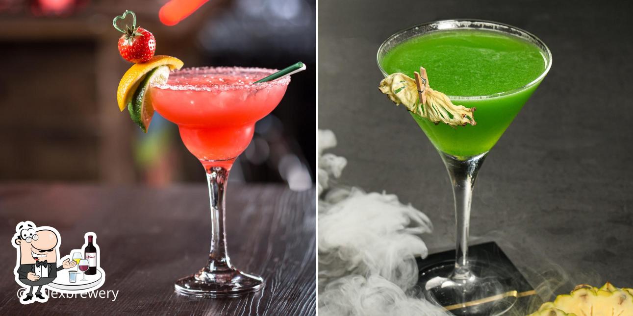 REFLEX - Bar, Brewery & Dining serves alcohol