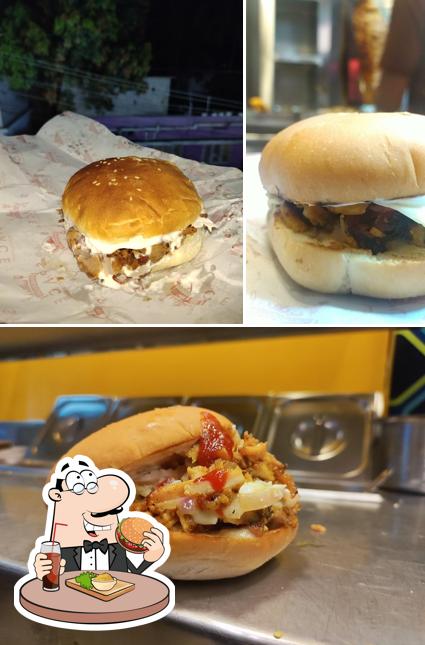 Get a burger at SHAWARMA SPACE