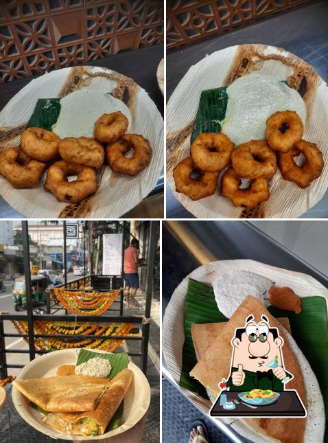 Food at The Bhagyanagar Cafe