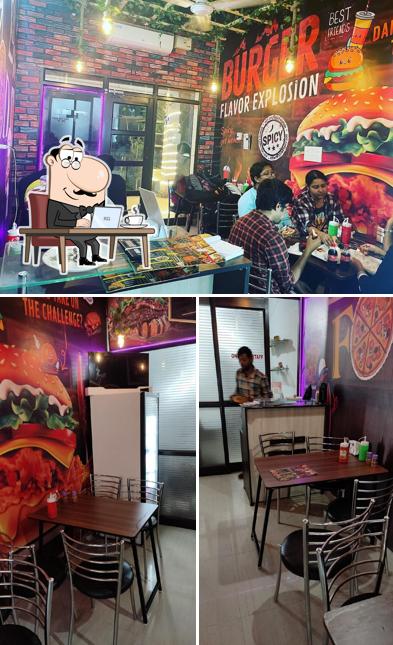 The interior of Tasty bites