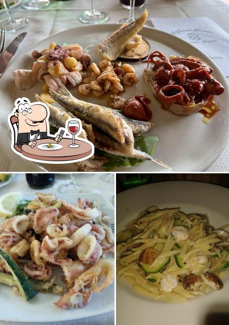 Platti al Ristorante Il Vecchio Podere