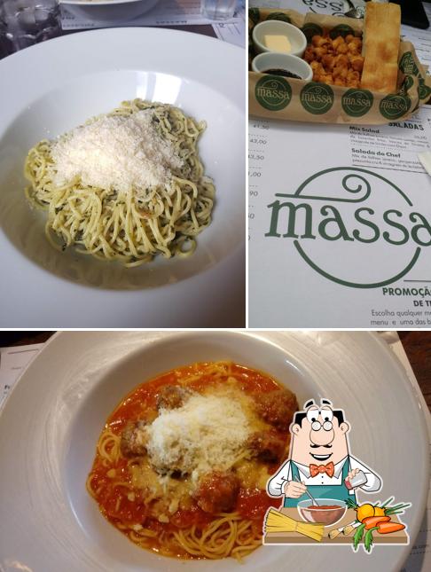 Esparguete à bolonhesa em A Massa