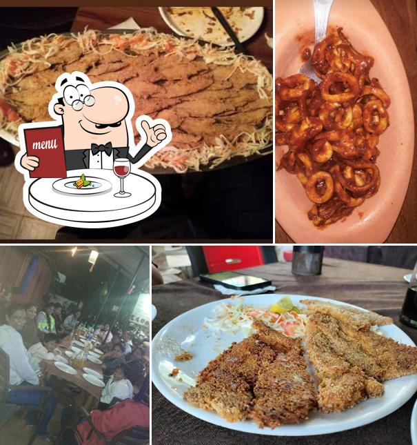 Meals at Anna Maria Bar and Family Restaurant