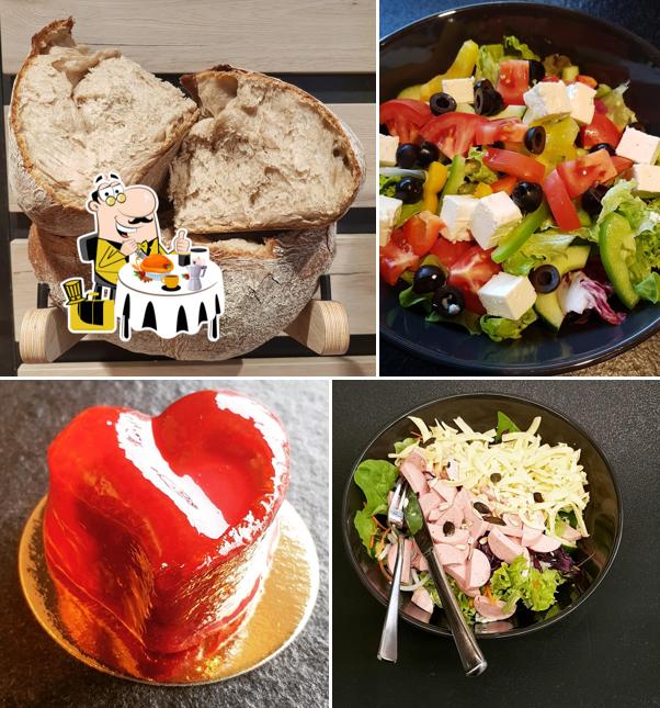 Insalata greca al Bäckerei-Konditorei-Restaurant Räber