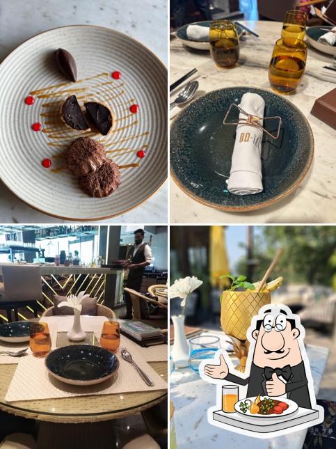 Food at Bo tai Qutub