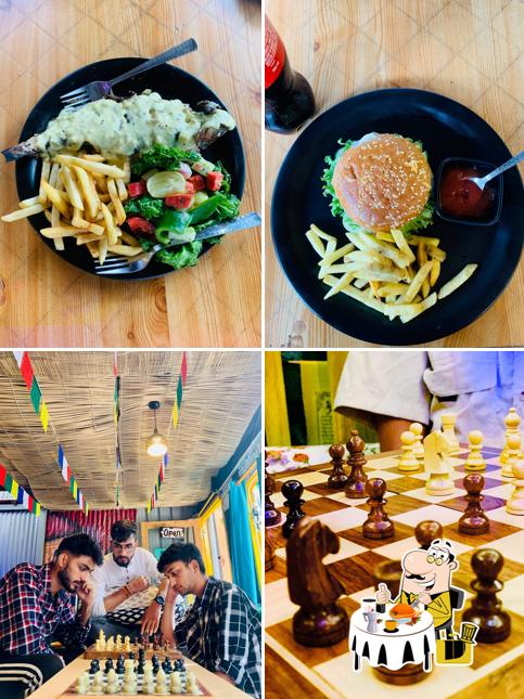 Food at Giri's cafe