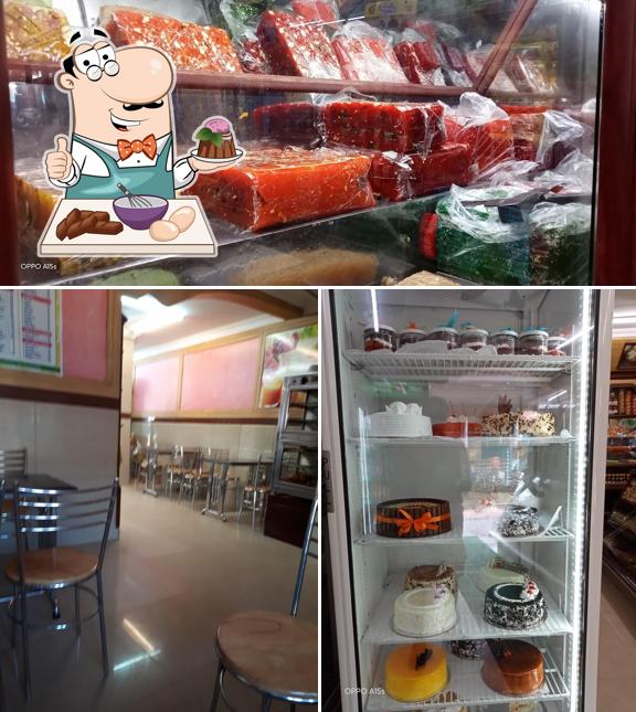Famous Bakery serves a range of desserts