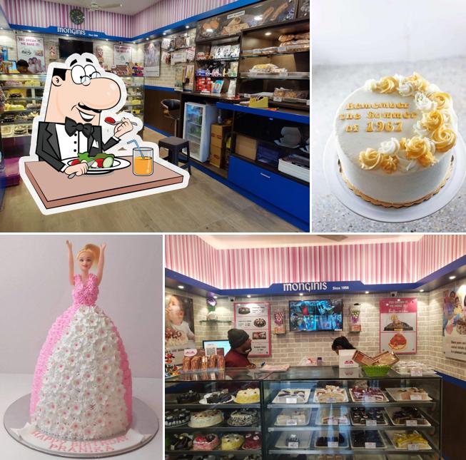 Food at Monginis Cake Shop