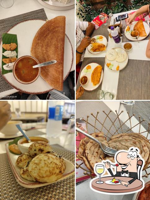 Food at Ramaeshwaram Upahaar best south Indian restaurant in Varanasi best south Indian food in Varanasi Restaurant In Varanasi