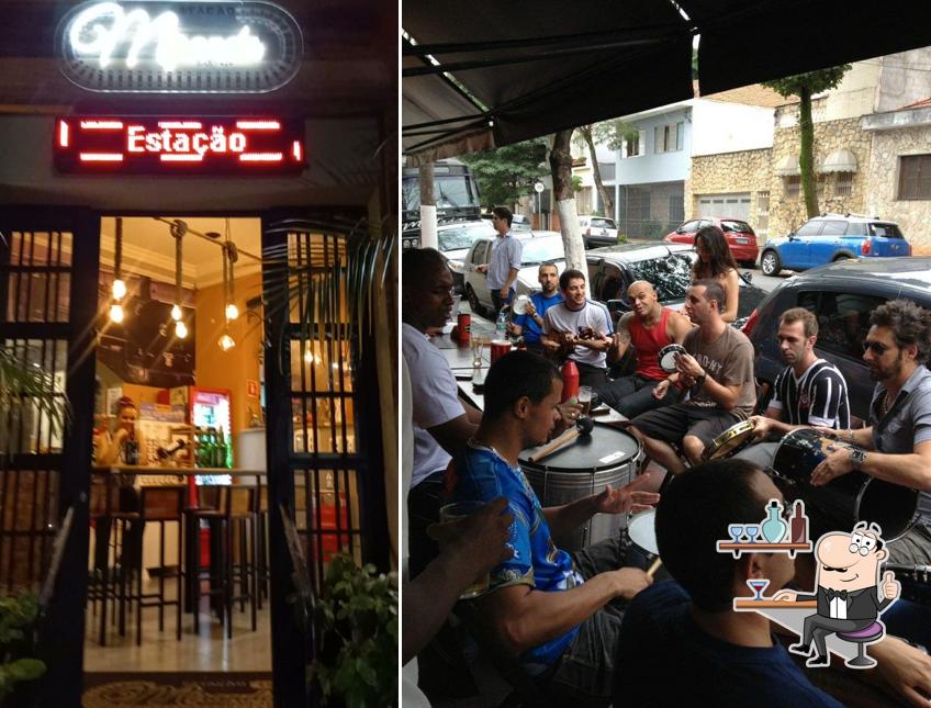 Veja imagens do interior do Bar Estação Miranda