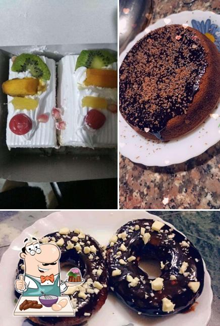 Creme Craft Bakery offers a variety of sweet dishes
