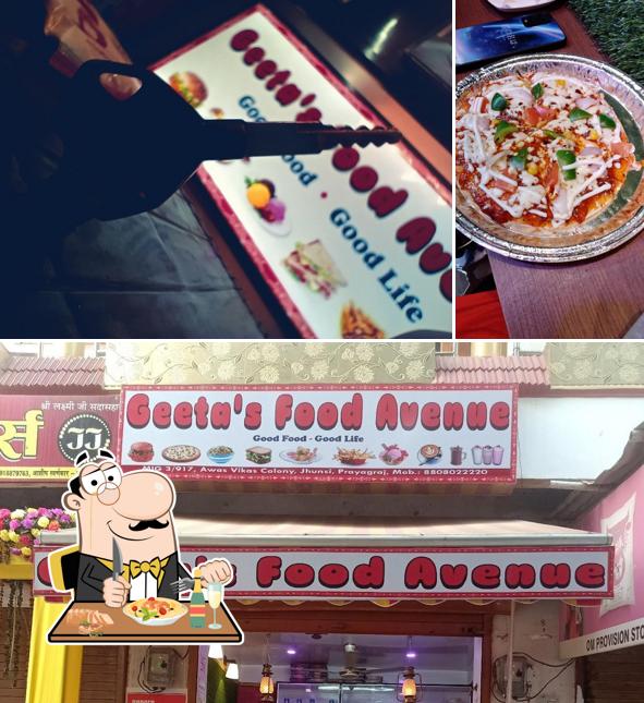 Food at Geeta's Food Avenue
