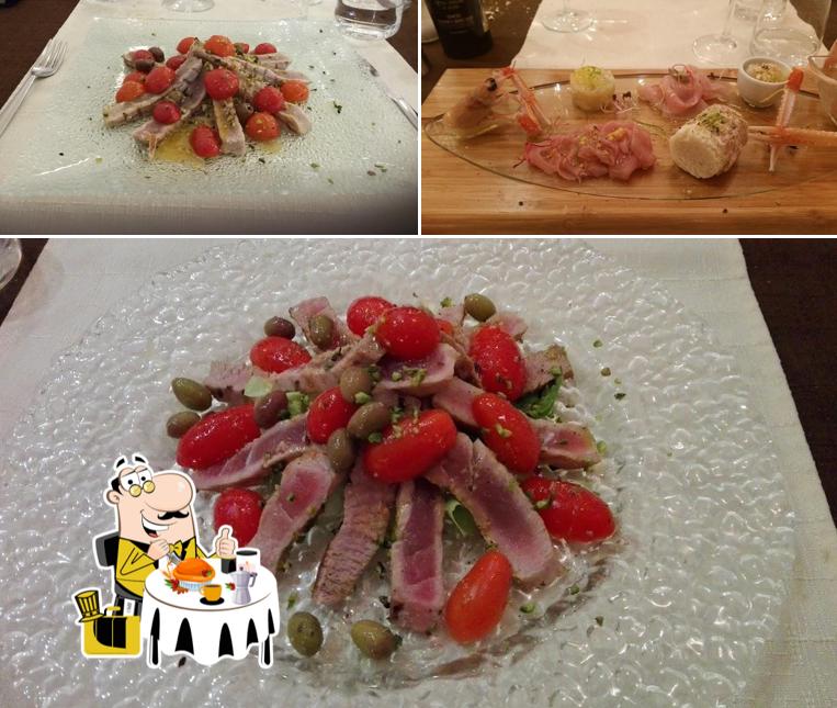Cibo al Ristorante L'Oca Golosa