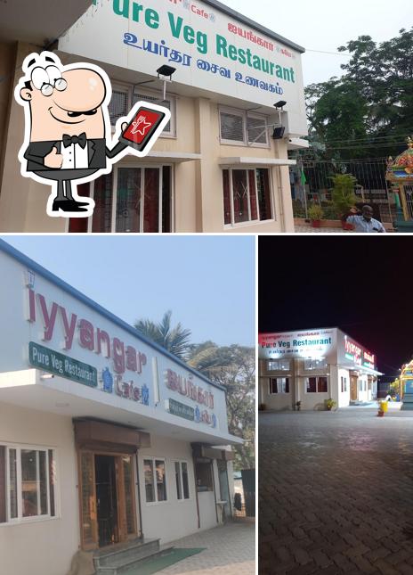 The exterior of Iyyangar Cafe