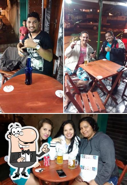 O interior do Rei do Chopp