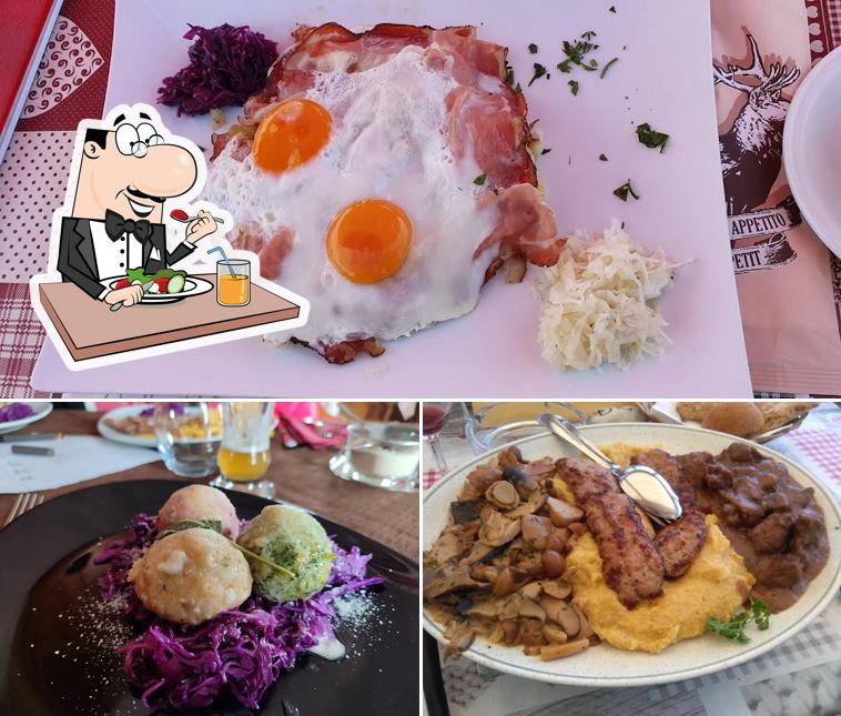 Cibo al Rifugio Col Rodella