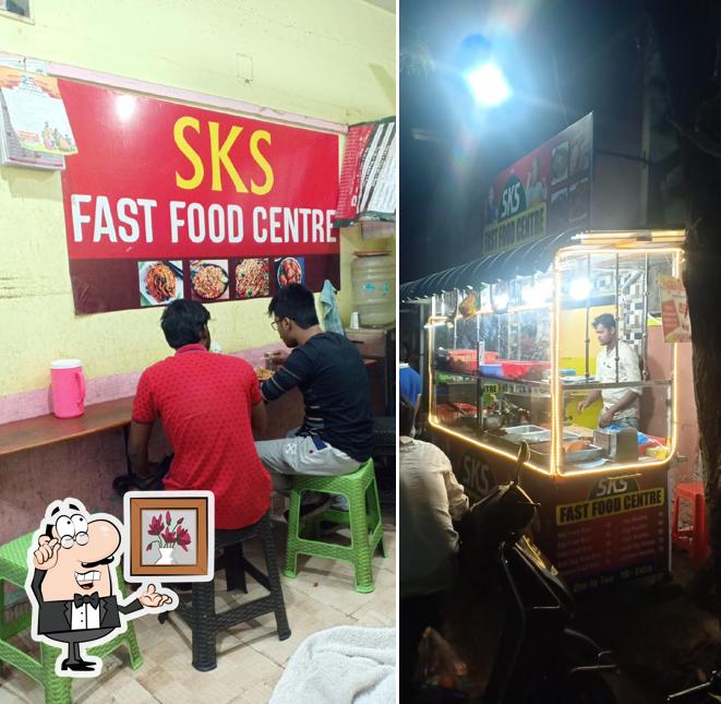 The interior of SKS Fast Foods