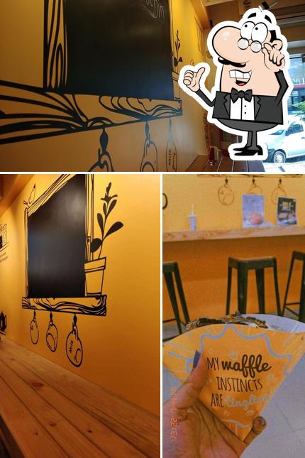 Check out how The Belgian Waffle Co. looks inside