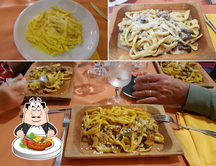 Platti al Ristorante La Fiaccola
